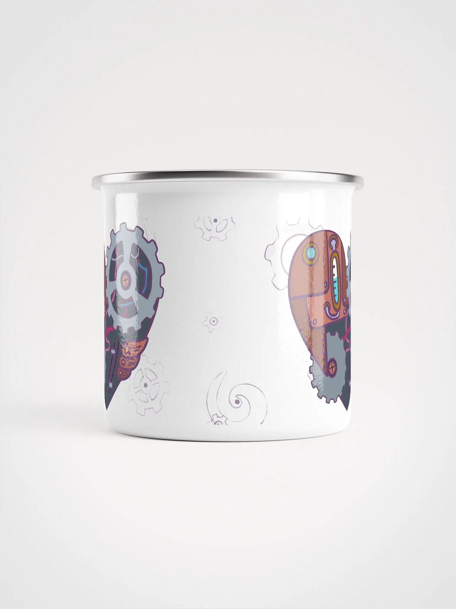Steampunk Heart - Enamel Cup product image (3)