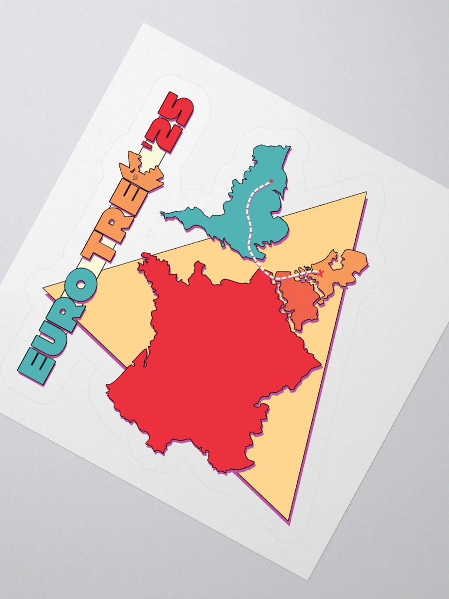 Euro Trek '25 Stickers (limited time only) product image (2)