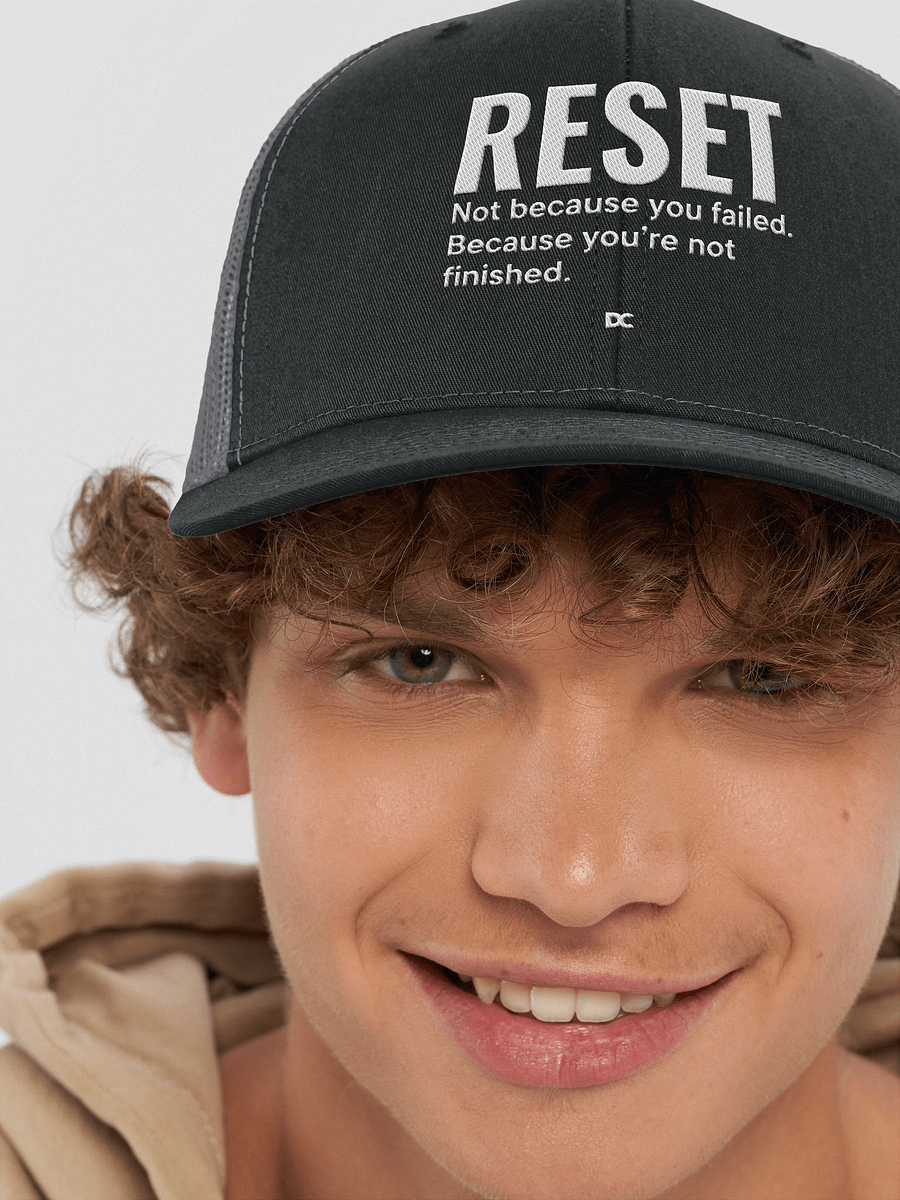 RESET – YOU’RE NOT FINISHED | Hat product image (45)