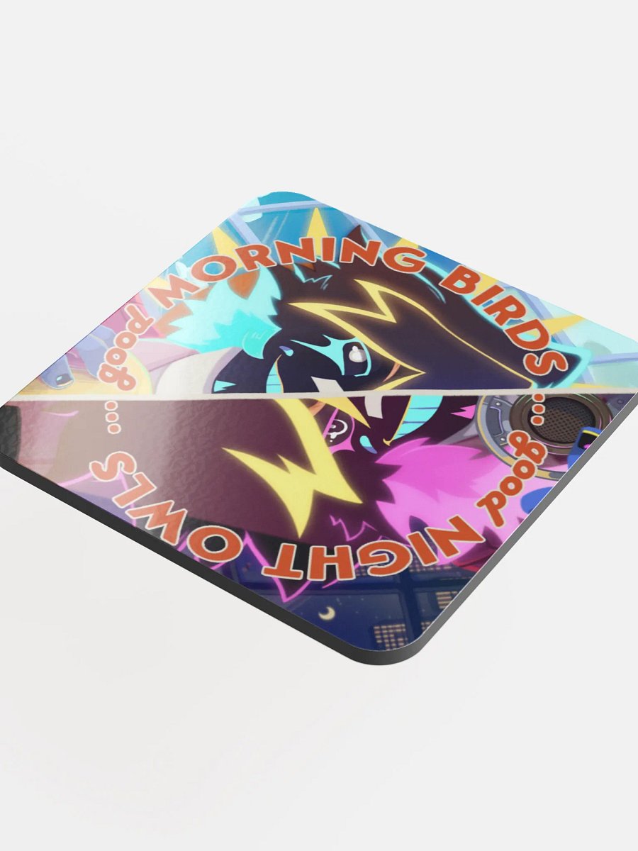 Morning Bird & Night Owl Coaster product image (4)