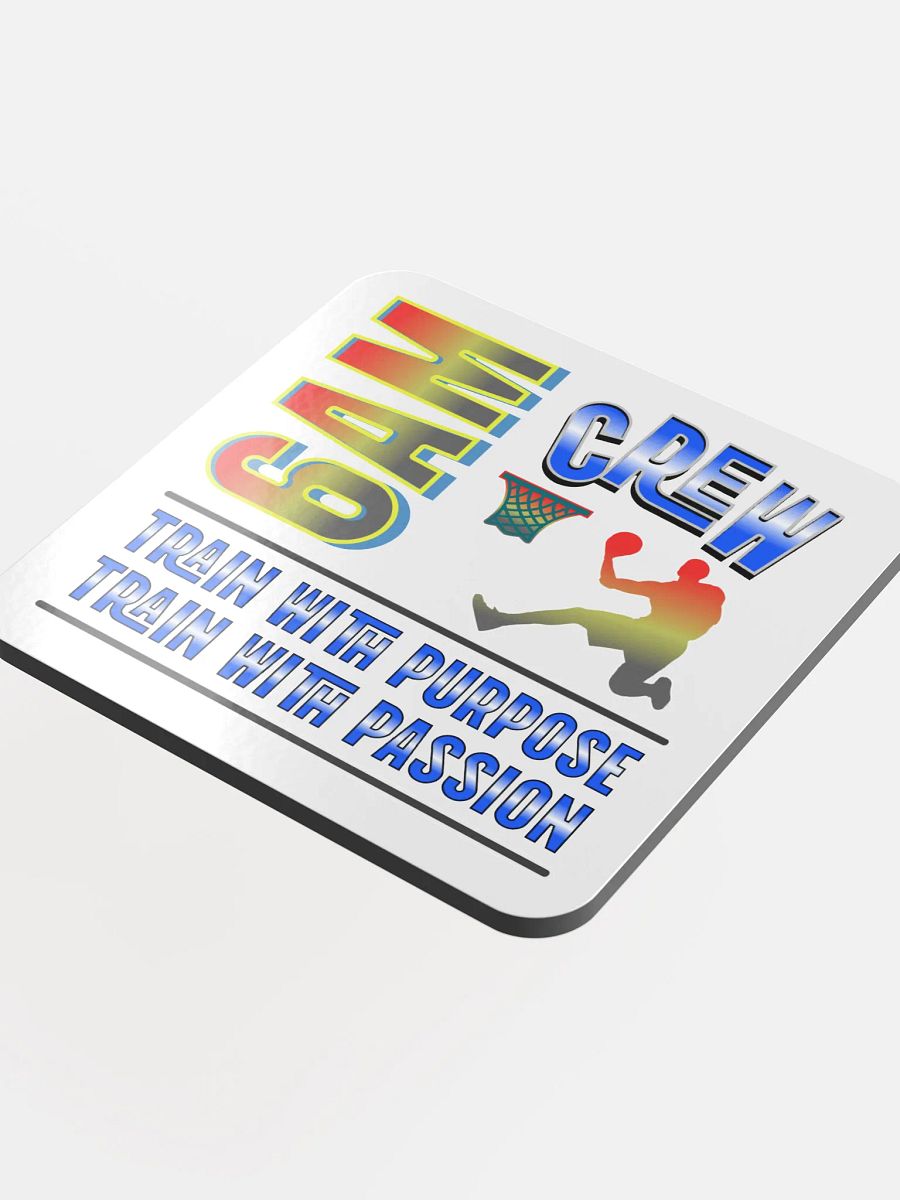 6AM Crew Train With Purpose Train With Passion Basketball Coaster Set product image (1)