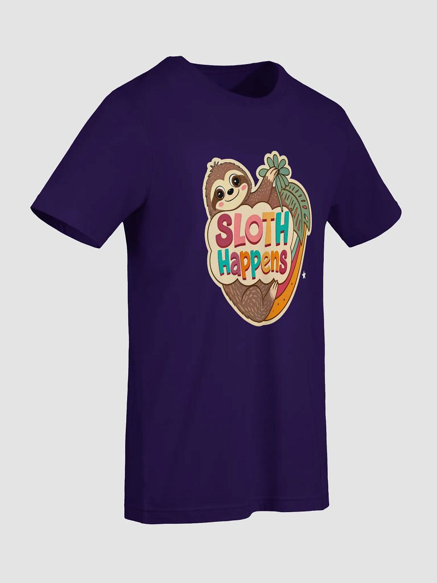 SLOTH Happens - Playful Sloth T-Shirt product image (70)