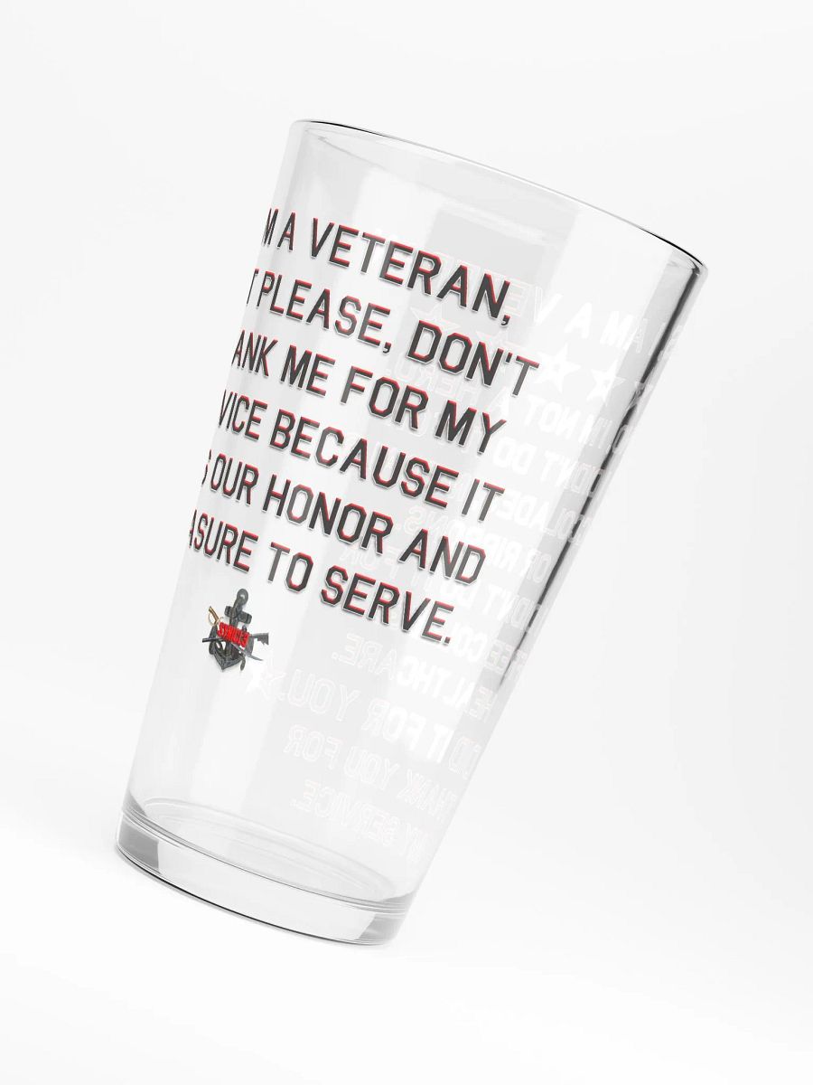 Veteran - Pint Glass product image (6)