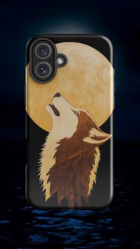 Why does the image of a wolf howling at the moon captivate us so deeply?

Because it's a symbol of wild freedom, deep longing...