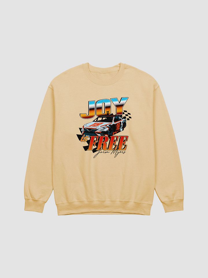 Joy Is Free Racecar - Light Crewneck product image (1)