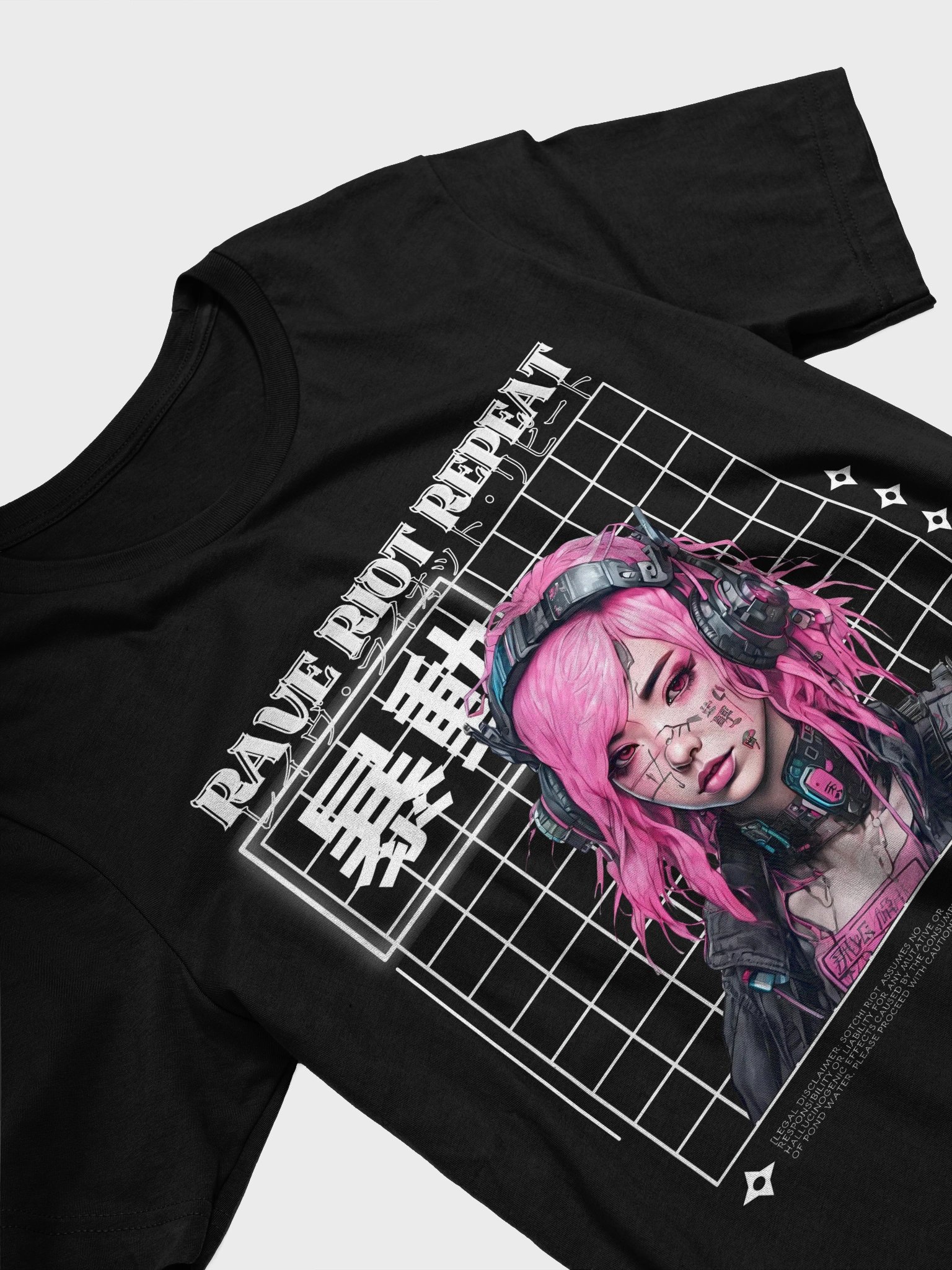RAVE RIOT REPEAT T-SHIRT product image (27)