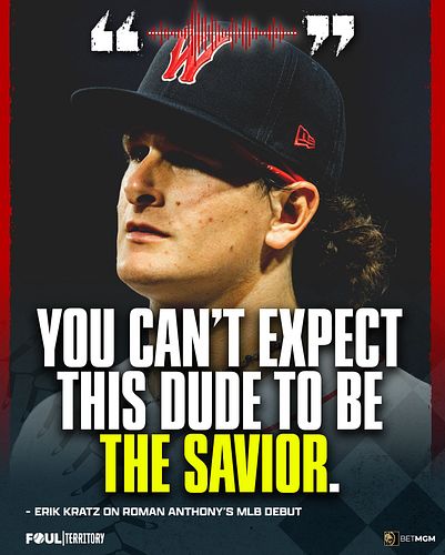 Roman Anthony won’t save the Red Sox. Boston has to play better as a whole.