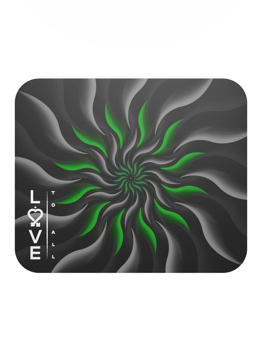 Green Mandala Small Mousepad product image (4)