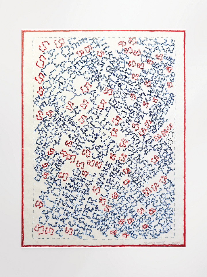 Sewn S Words Poster product image (1)
