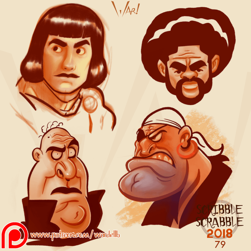Scribble Scrabble Volume 2 - Collection of Sketches product image (5)