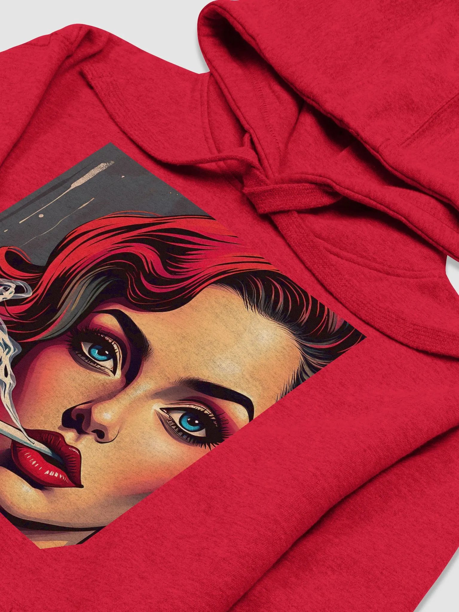 Real Life 420 Jessica Rabbit Cozy Cotton Blend Unisex Hoodie product image (3)
