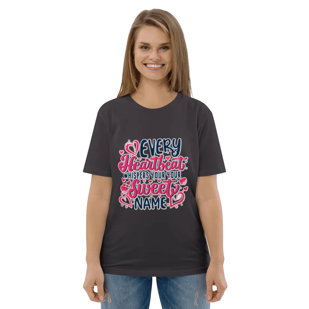 Every Heartbeat whisper your sweet name T-shirt product image (6)