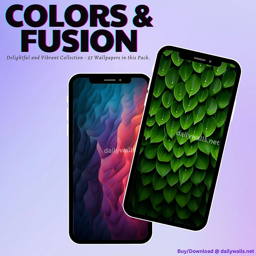 Colors and Fusion: iPhone Home Screen Wallpapers product image (2)