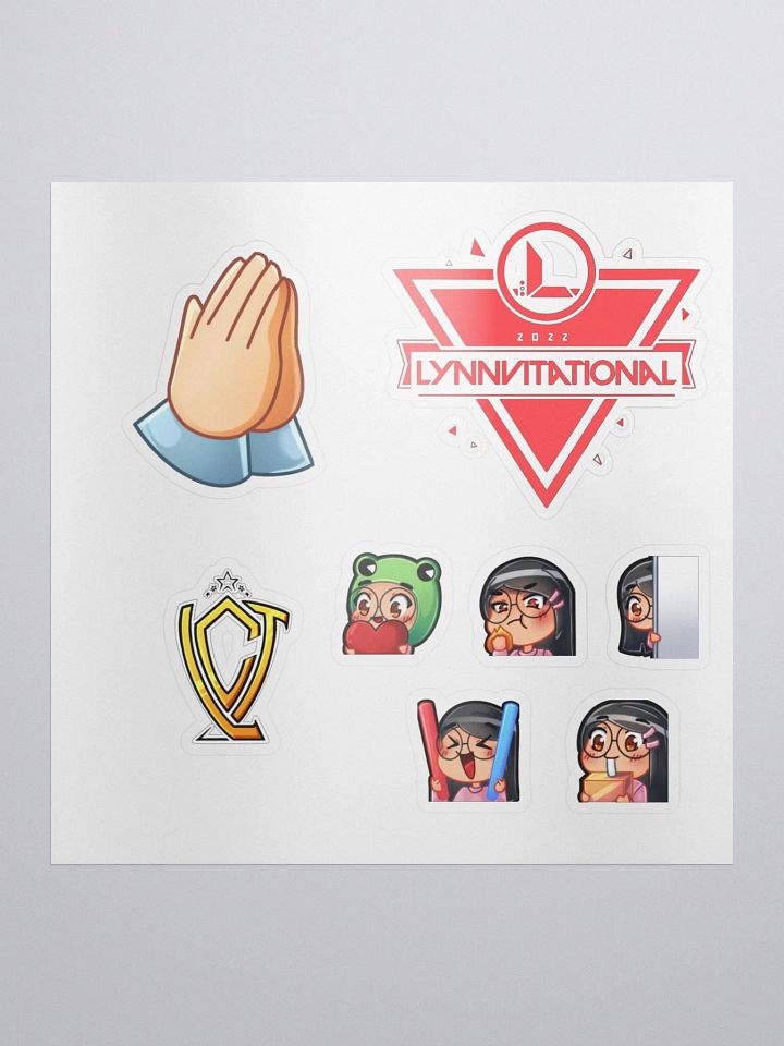 ON MAH CUH Sticker Sheet product image (1)