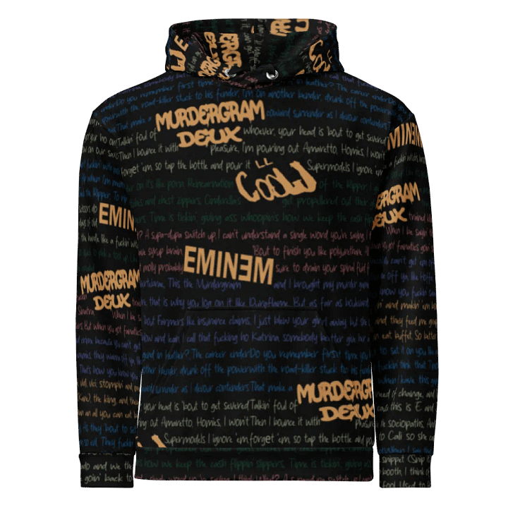Murdergram Deux - LL Cool J ft. Eminem - BLACK/MULTI-COLOURED - Unisex Hoodie product image (2)