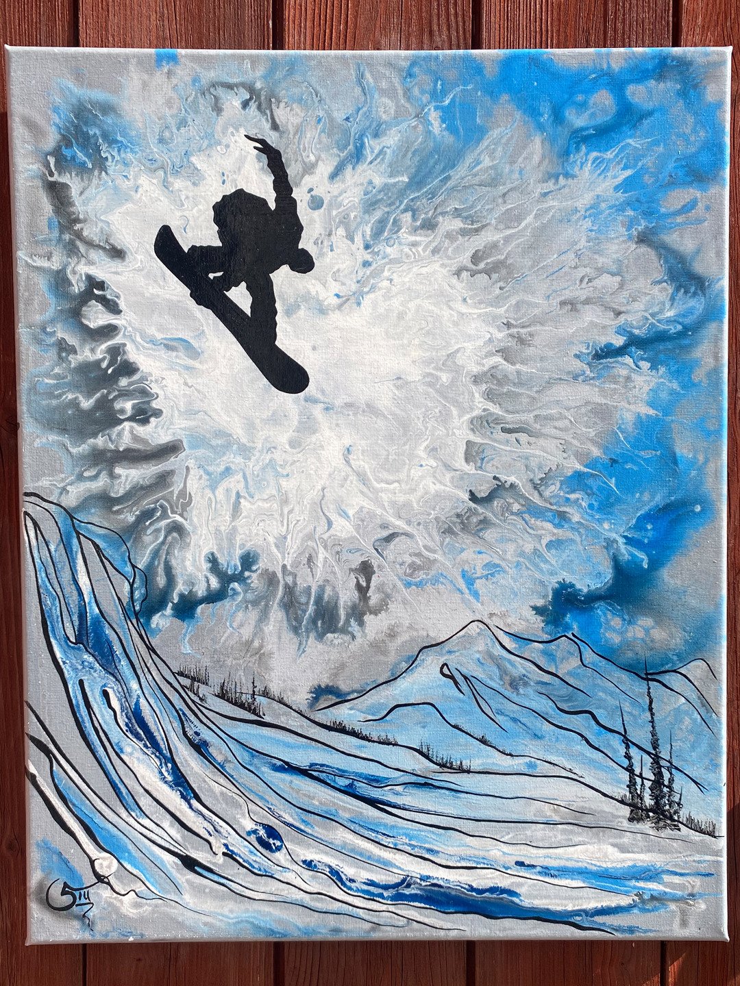 Electric Dreams 4 - Original Painting product image (1)