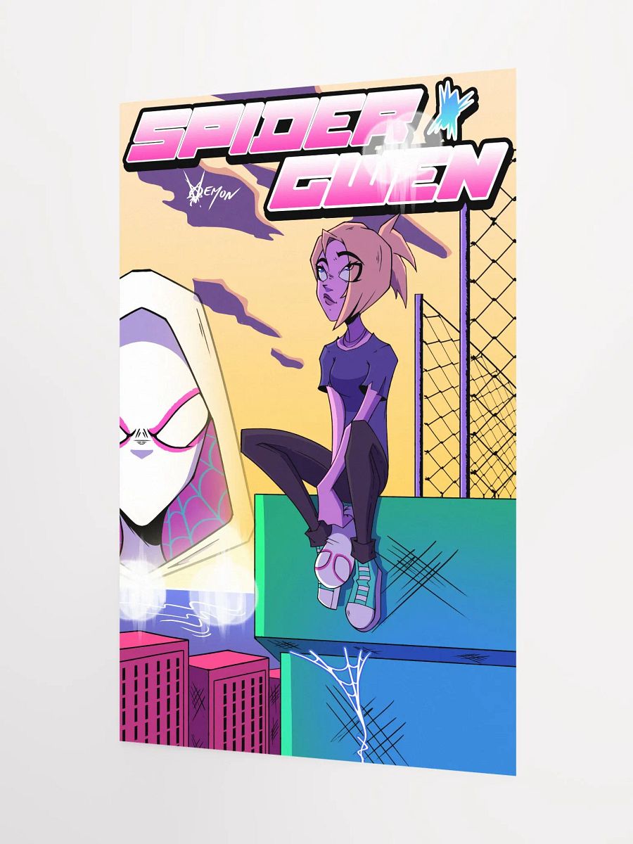 Spider-Gwen Sunset !!! Poster product image (3)