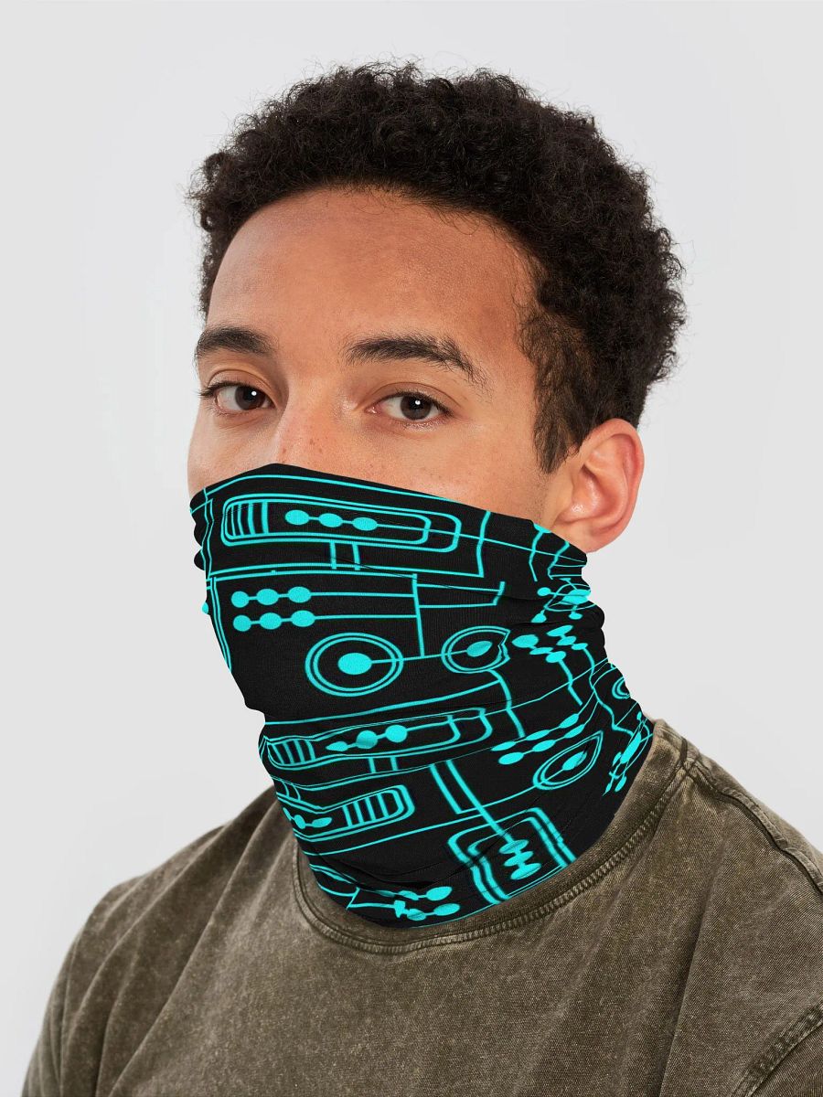 Neon Circuitry All-Over Neck Gaiter product image (3)