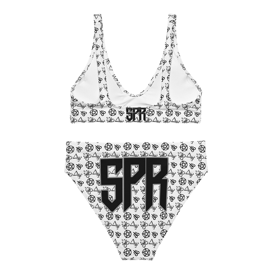 Skull Piercing Records High Waisted Bikini Set product image (4)