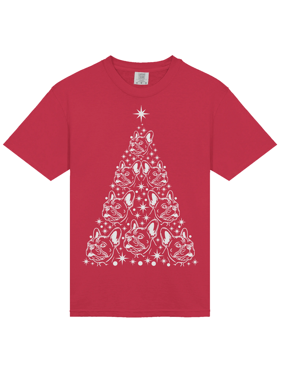 French Bulldog Christmas Tree T-Shirt product image (33)