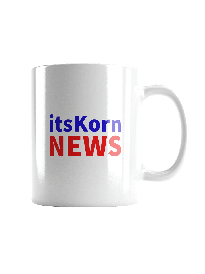 itsKorn NEWS (White) - Mug product image (2)