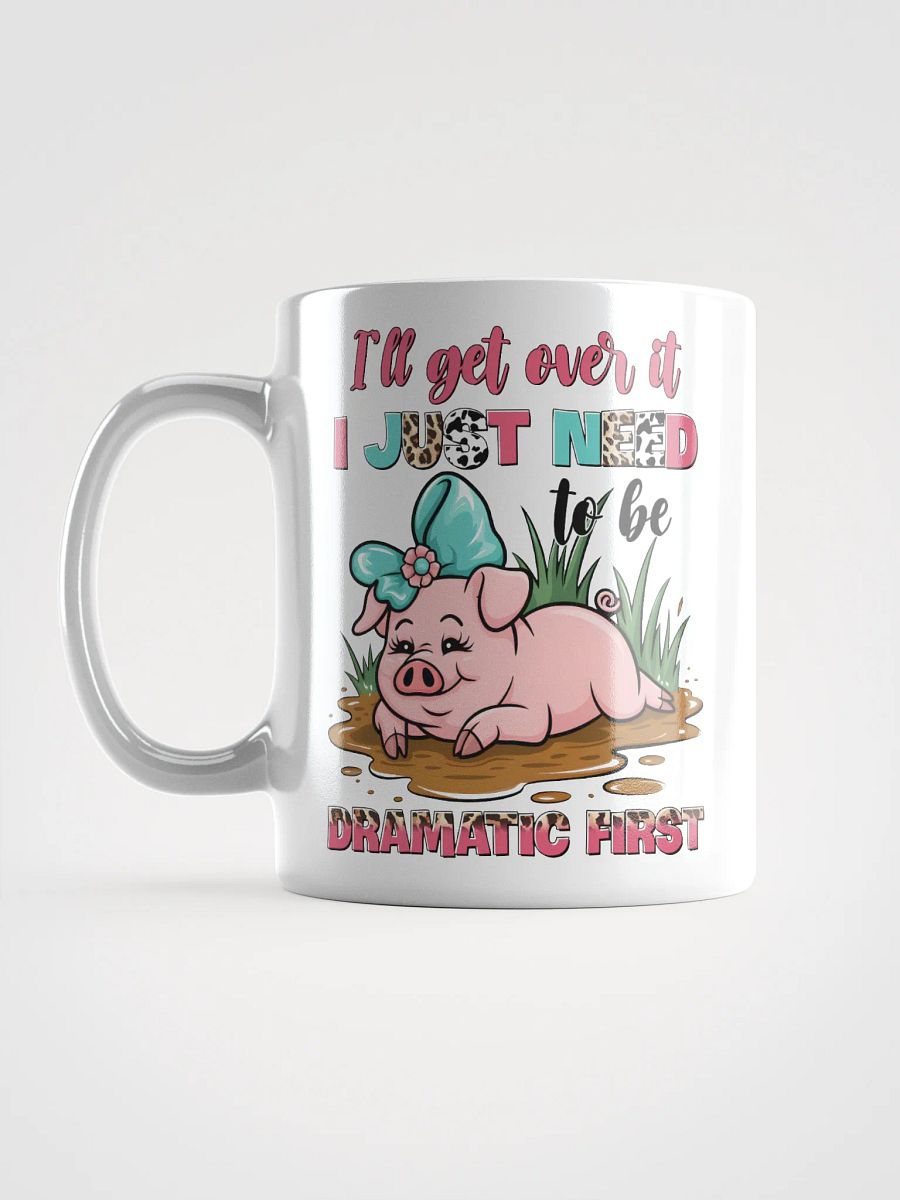 Dramatic Piggy White Glossy Mug product image (18)