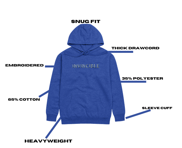 Invincible Heavyweight Snug Fit hoodie product image (2)