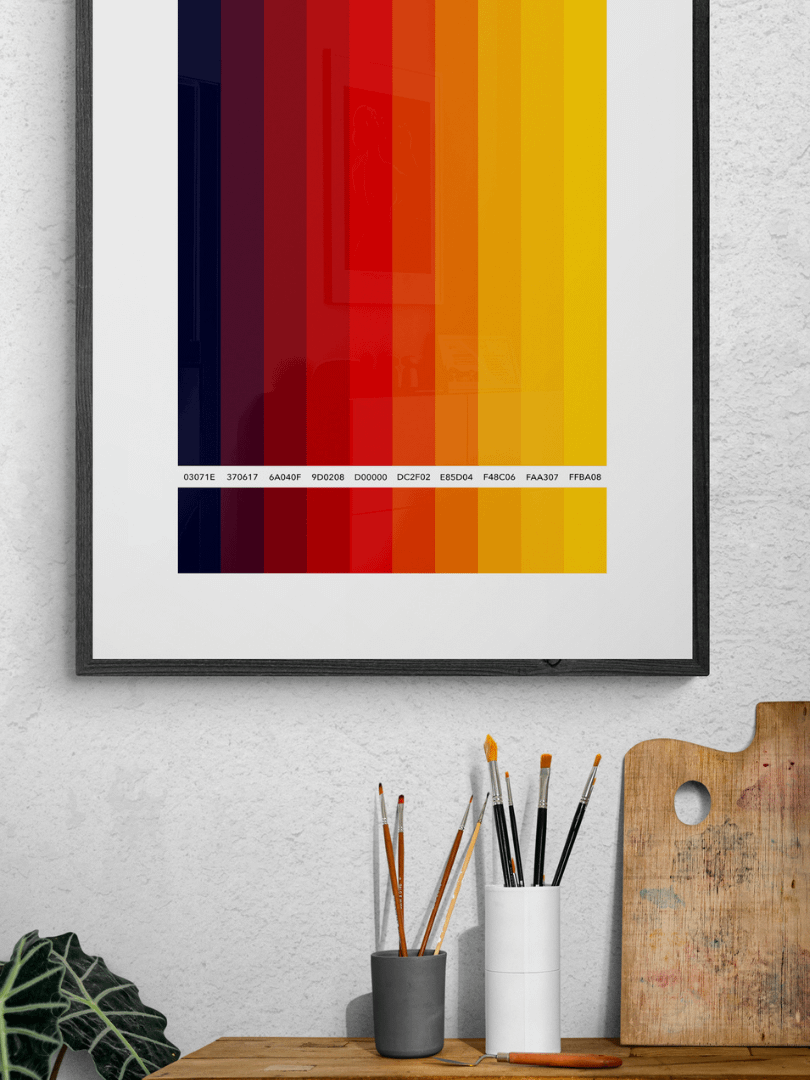 COLOR PALETTE 002 • WALLART DECOR product image (5)