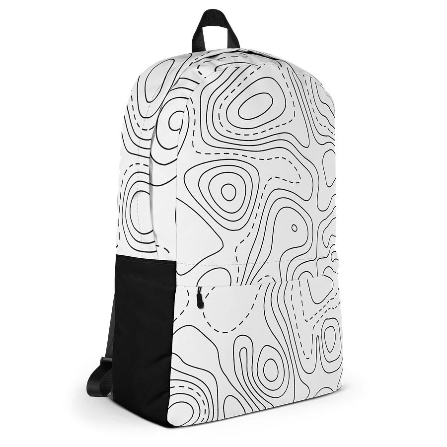 topographic backpack product image (3)