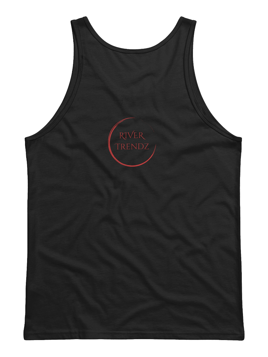Men's Red Faded Circle River Trendz Logo Tank product image (2)