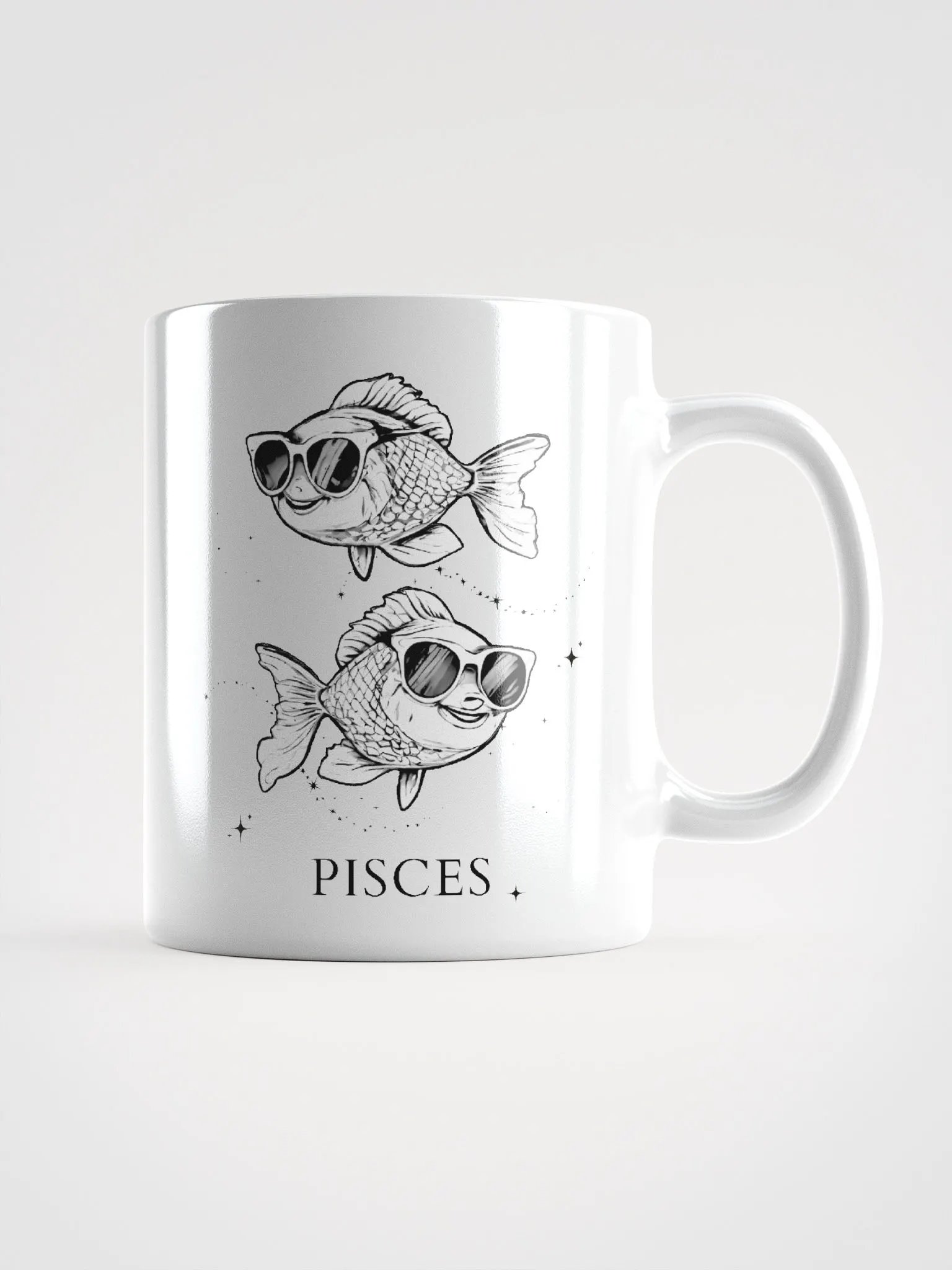 Pisces Cool Fish Mug product image (1)