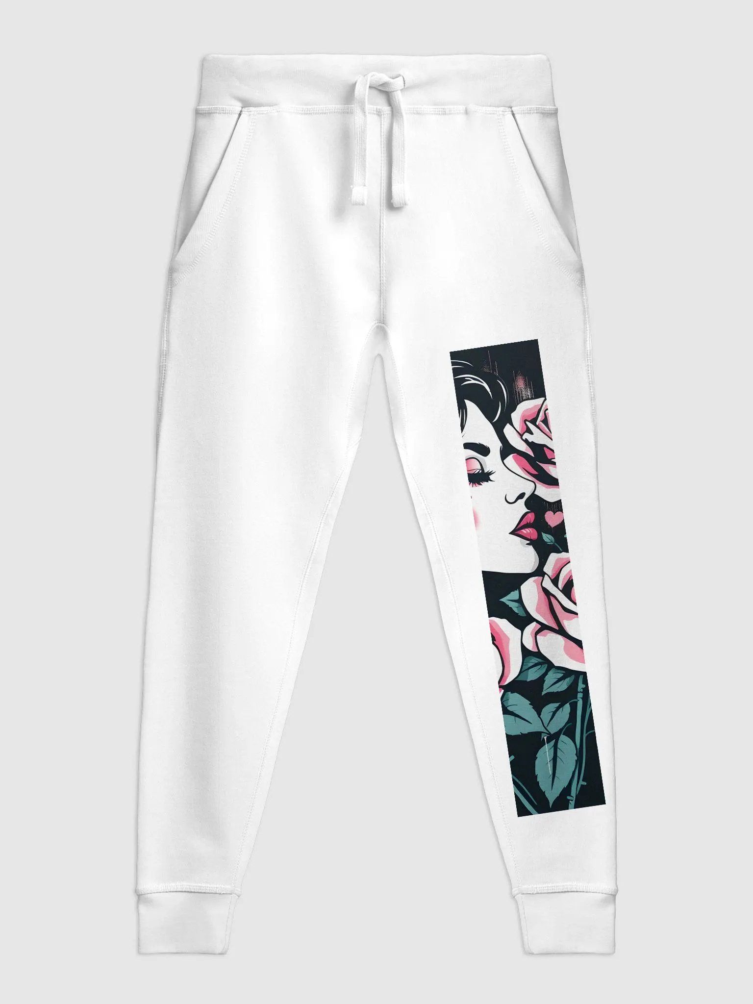 Rose Dreamer Graphic Fleece Joggers product image (1)