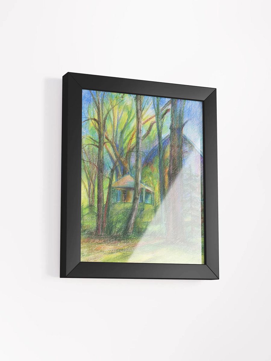 Impressionist Forest Escape Framed Poster - Summer House product image (12)