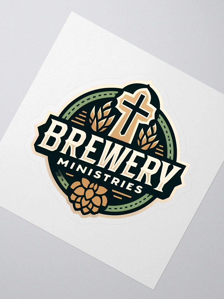 Brewery Ministries Sticker - Hops Logo product image (2)