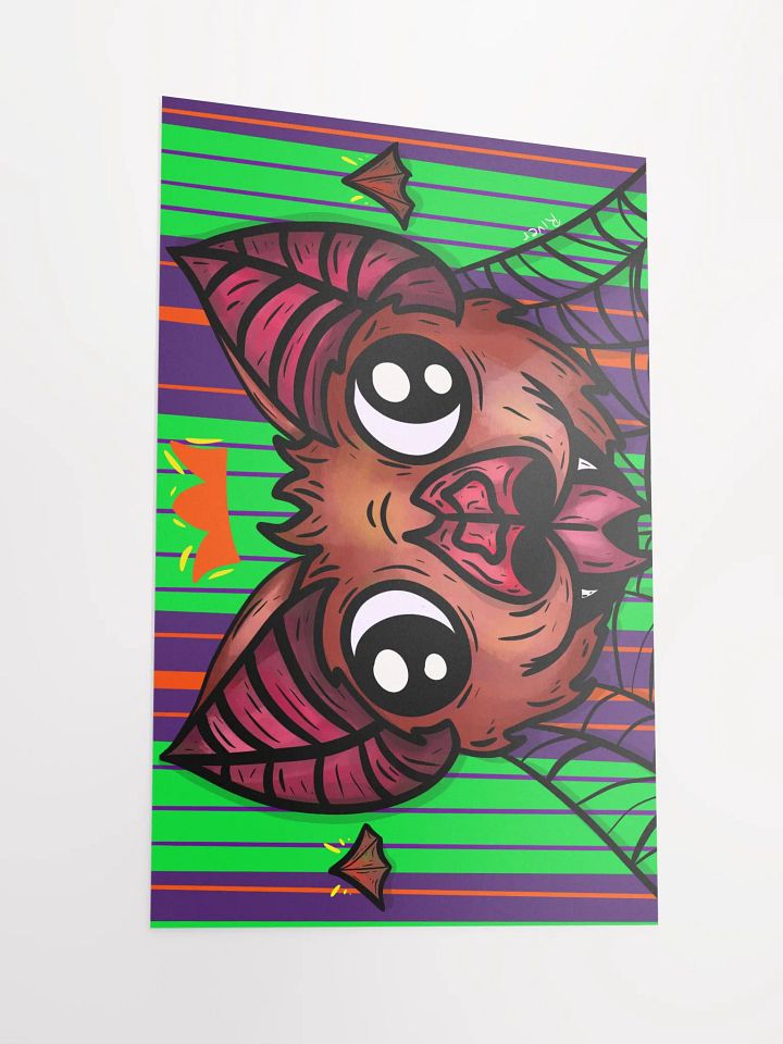 Tobias the bat full color print product image (2)