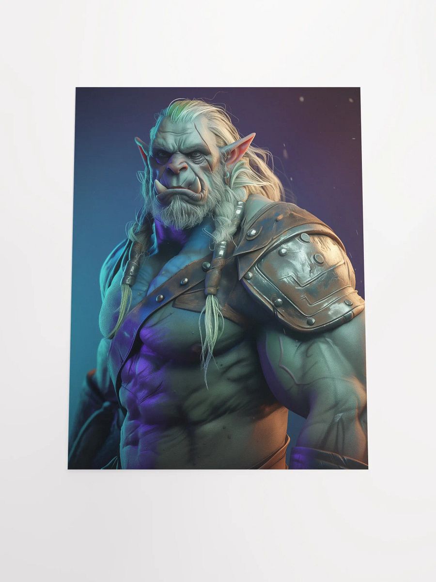 Orc Warrior Poster product image (4)