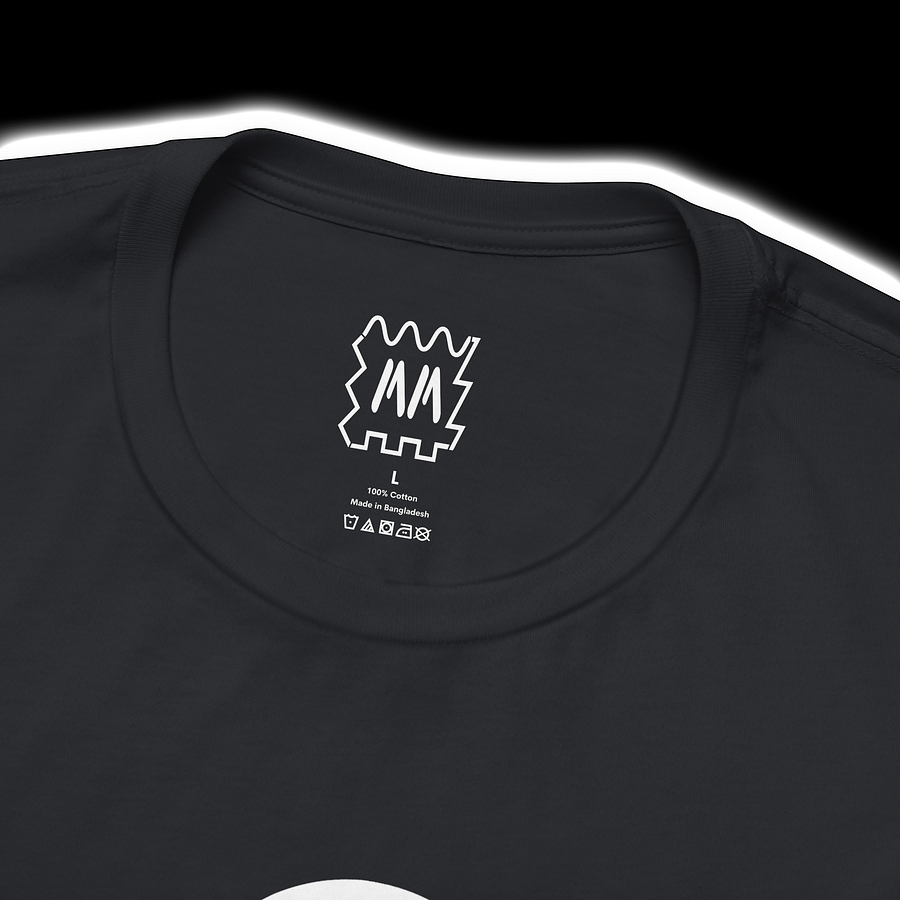 MIDI In Out Thru - Musical Instrument Digital Interface Synthesizer T-Shirt (WHITE PRINT) product image (2)