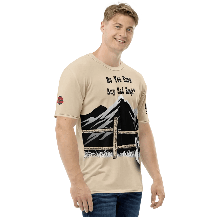 Sad Songs T Shirt (Tan) product image (4)