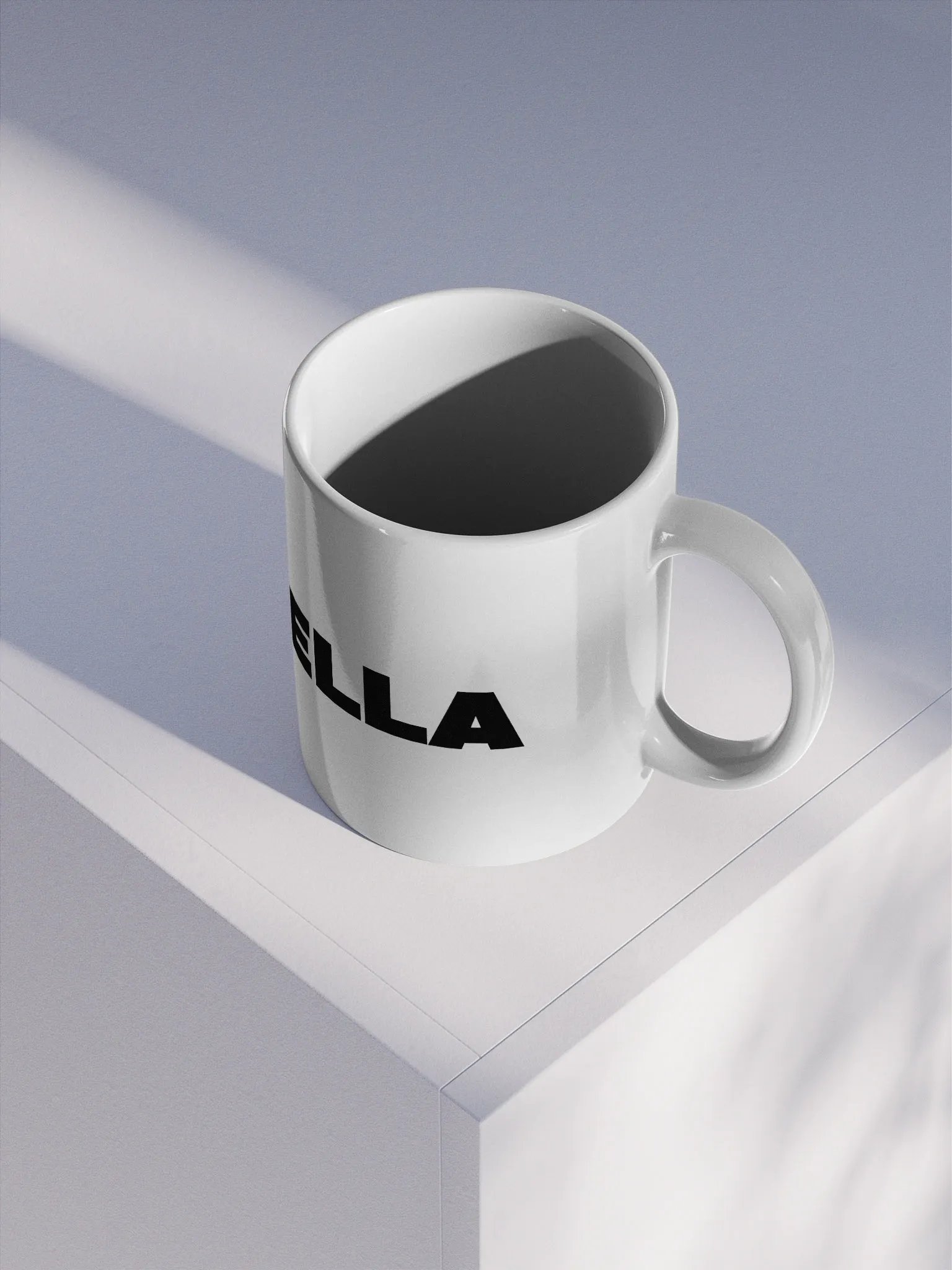 White Glossy Mug product image (3)