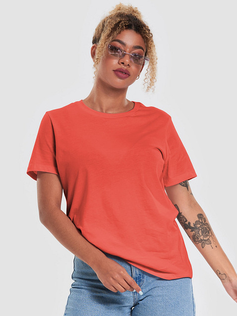 Photo showing Bella+Canvas Women's Supersoft Relaxed-fit T-Shirt