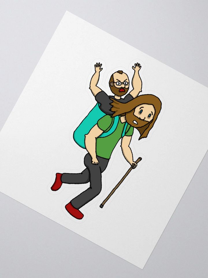 Little brat Tiny Tony sticker product image (2)