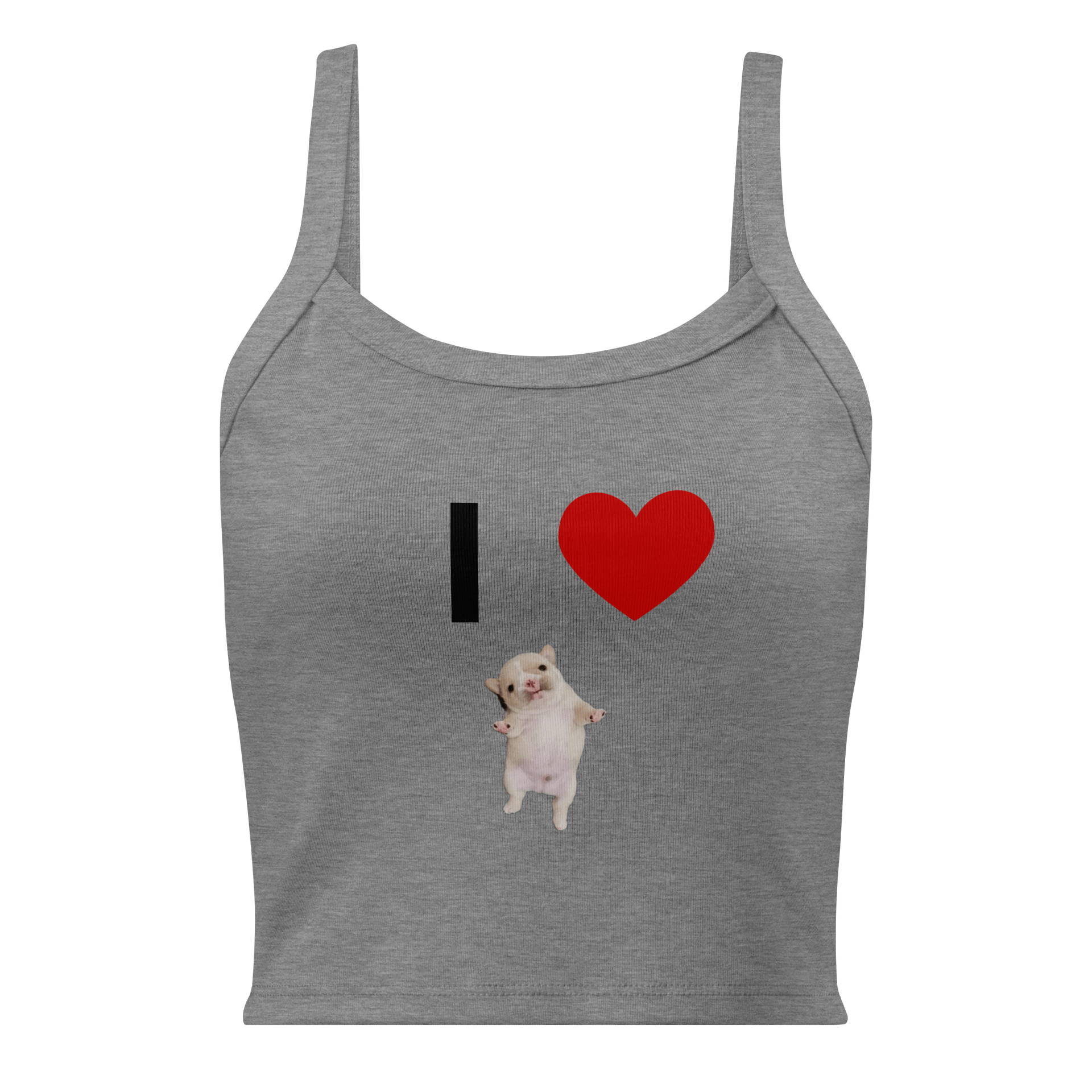 I HEART PIBBLE (tank top) - light colors product image (1)