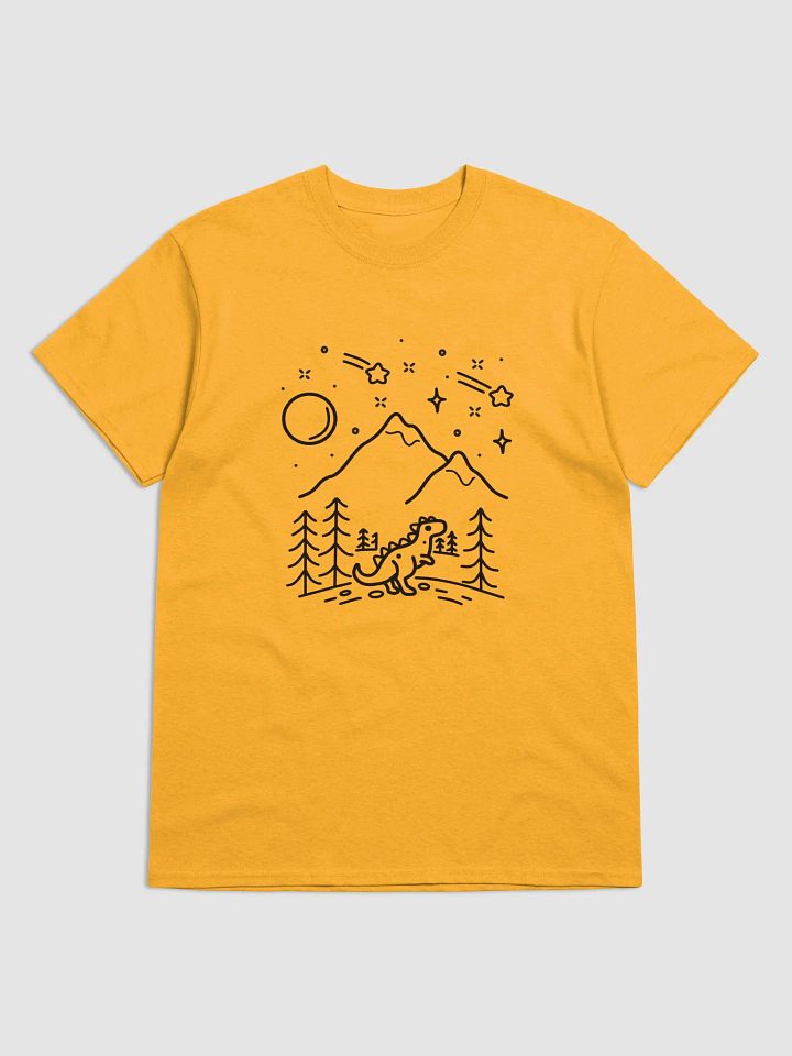 Stargazing Dino (Black Line) product image (1)