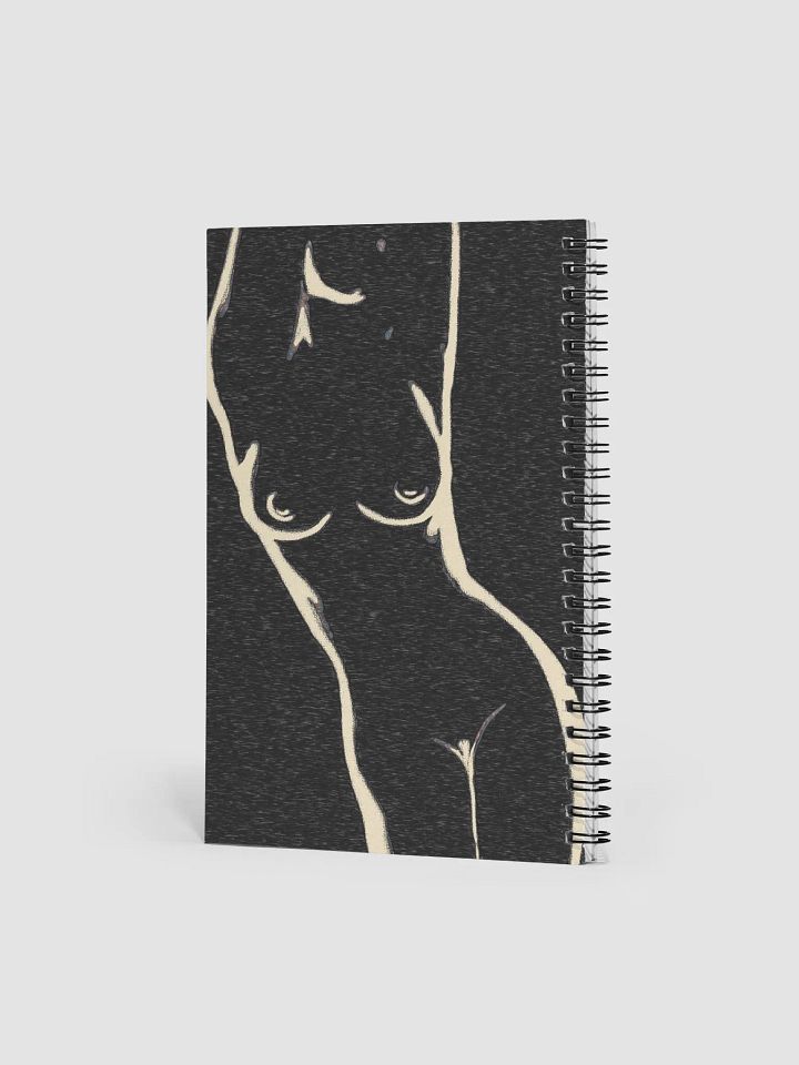 Her shapes in the Dark - Spiral Notebook product image (2)
