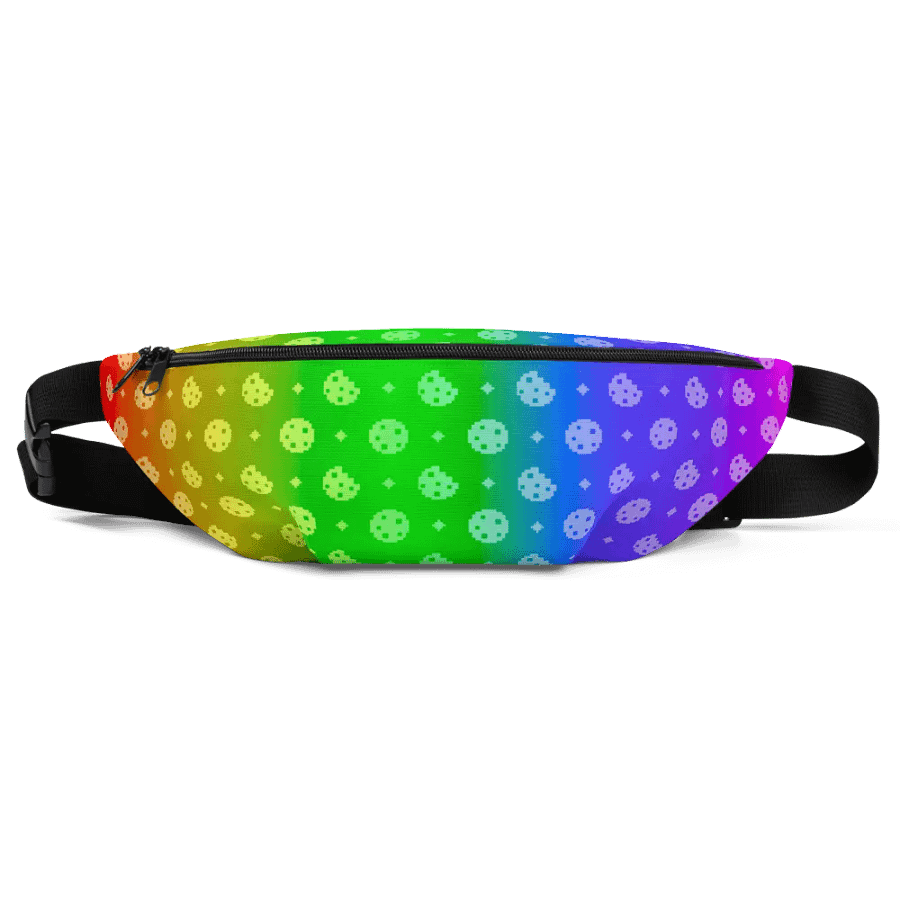 8-Bit Cookie Pattern-Rainbow Fanny Pack product image (3)
