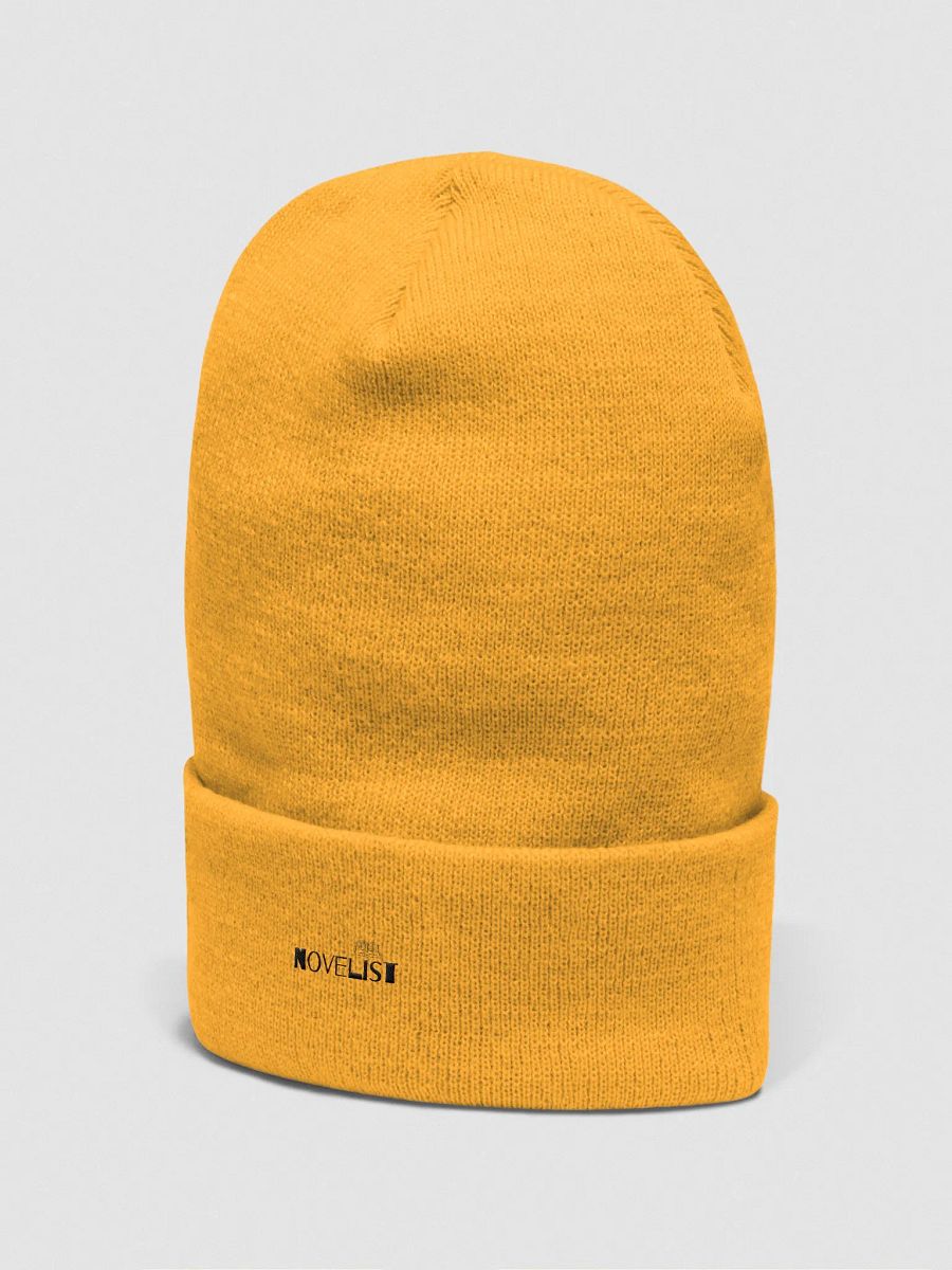 Novelist Black Text Beanie product image (6)