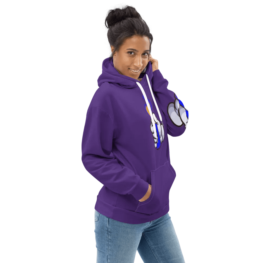 BLUE FLAME HOODIE product image (4)
