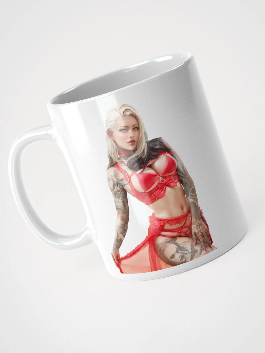 Red Goddess Mug White product image (3)