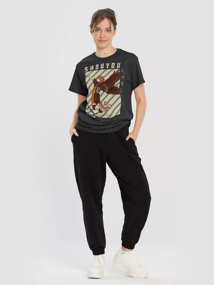 Haikyuu!! Shoyo Hinata Soaring Crow T-Shirt – Gildan Heavyweight product image (2)