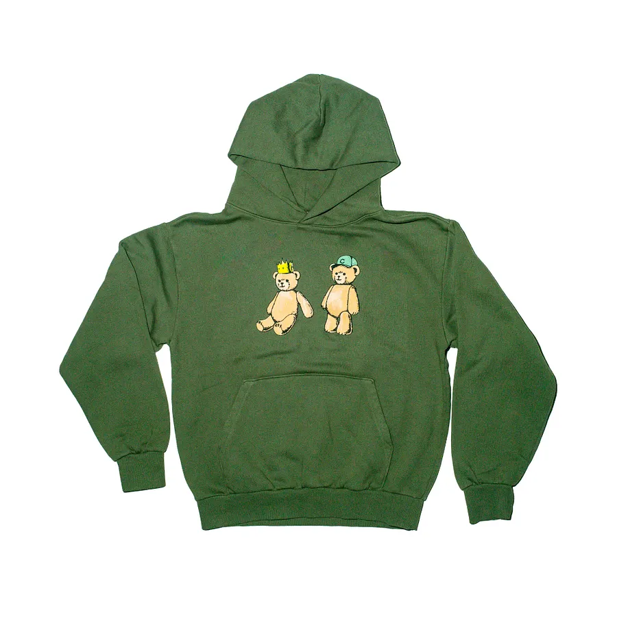 Green hotsell bears hoodie